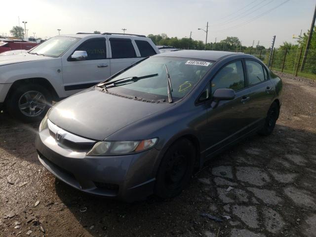 Photo 2 from auction – 2011 HONDA CIVIC LX with VIN 19XFA1F51BE034510
