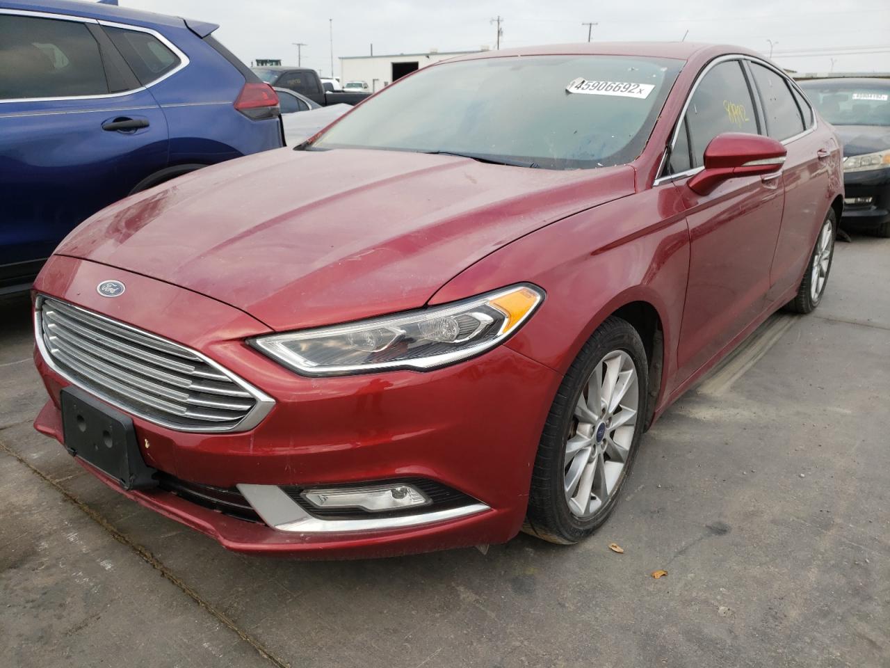 Photo 2 from auction – 2017 FORD FUSION SE with VIN 3FA6P0HD4HR149235