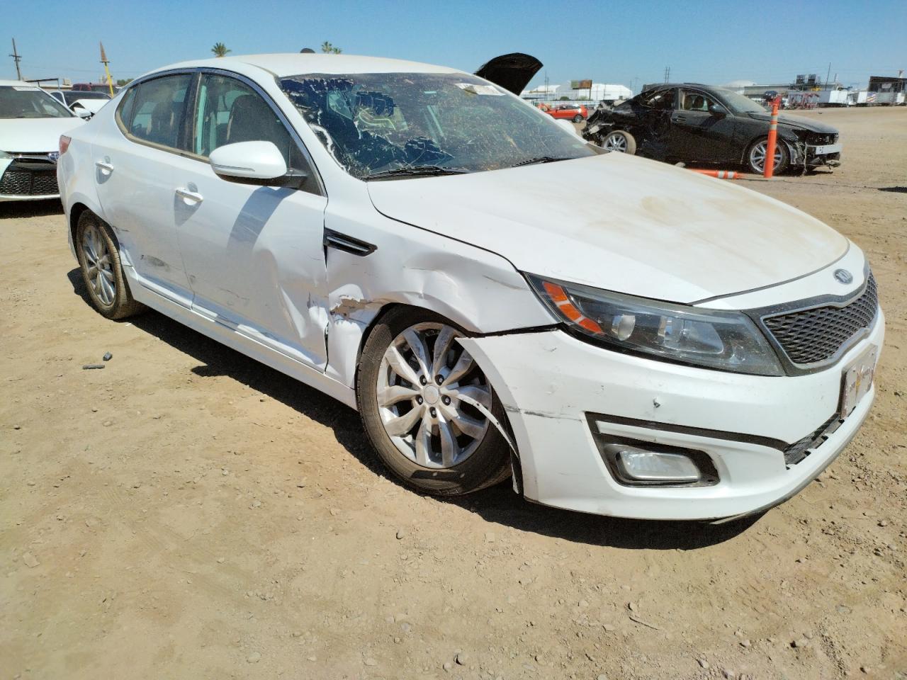 KIA OPTIMA EX 2015 with VIN 5XXGN4A79FG414520 - Photo from auction