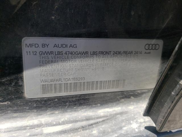 Photo 10 from auction – 2013 AUDI A4 PREMIUM with VIN WAUAFAFL1DA159293