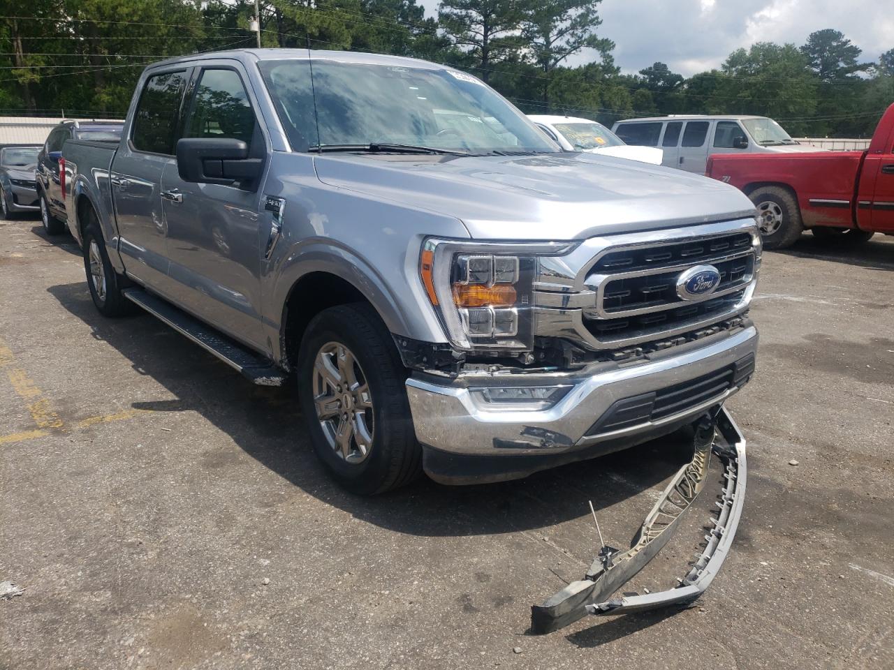 FORD F150 SUPER 2021 with VIN 1FTEW1CB2MFA73641 - Photo from auction