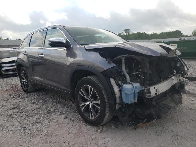 TOYOTA HIGHLANDER 2016 with VIN 5TDKKRFHXGS500646 - Photo from auction