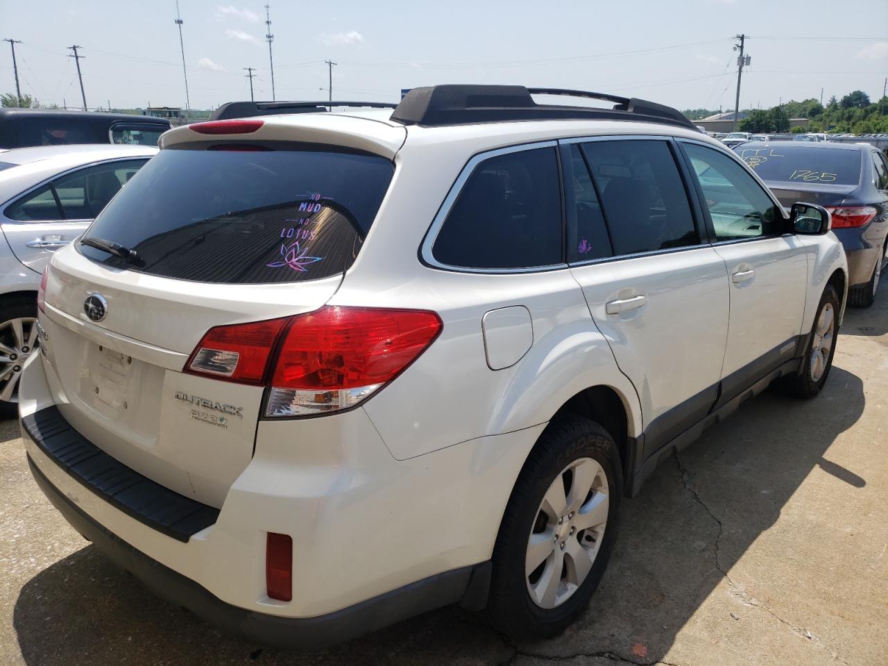 Photo 4 from auction – 2010 SUBARU OUTBACK 2. with VIN 4S4BRBGC5A3368695