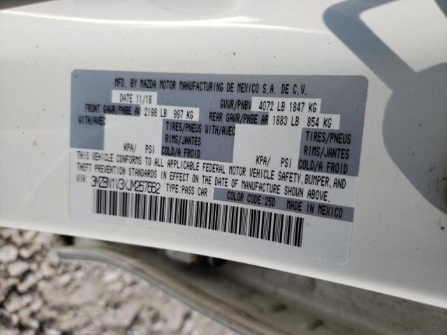 Photo 10 from auction – 2018 MAZDA 3 TOURING with VIN 3MZBN1V3XJM267662