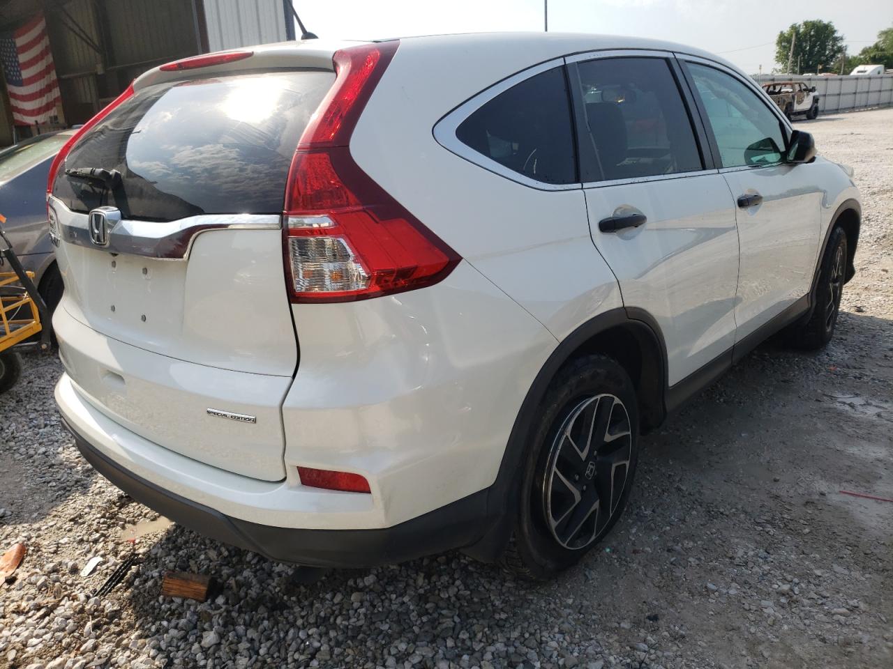 Photo 4 from auction – 2016 HONDA CR-V SE with VIN 5J6RM3H4XGL014706