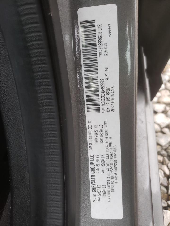 Photo 10 from auction – 2013 CHRYSLER 200 LIMITE with VIN 1C3CCBCG4DN623627