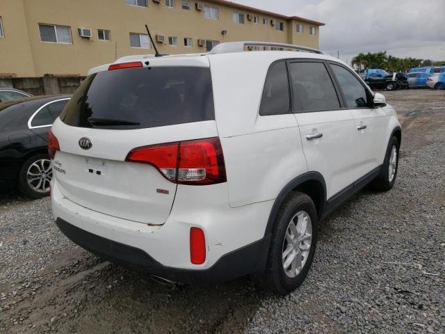 Photo 4 from auction – 2014 KIA SORENTO LX with VIN 5XYKTDA74EG477180