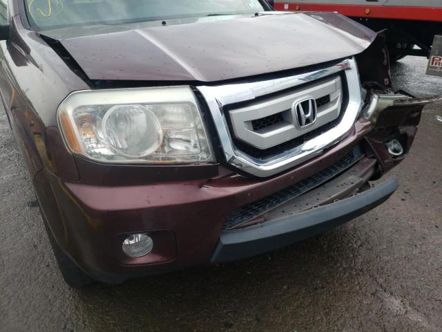 Photo 9 from auction – 2011 HONDA PILOT EXLN with VIN 5FNYF4H73BB047201