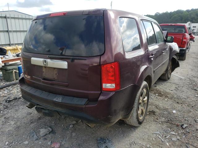 Photo 4 from auction – 2012 HONDA PILOT EX with VIN 5FNYF3H49CB011983