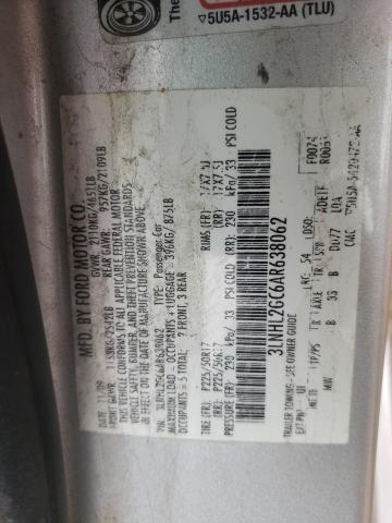 Photo 10 from auction – 2010 LINCOLN MKZ with VIN 3LNHL2GC6AR638062