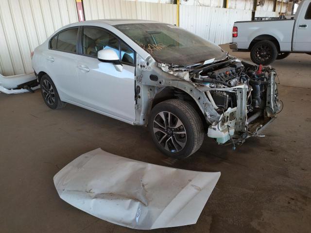HONDA CIVIC EX 2013 with VIN 2HGFB2F8XDH537555 - Photo from auction