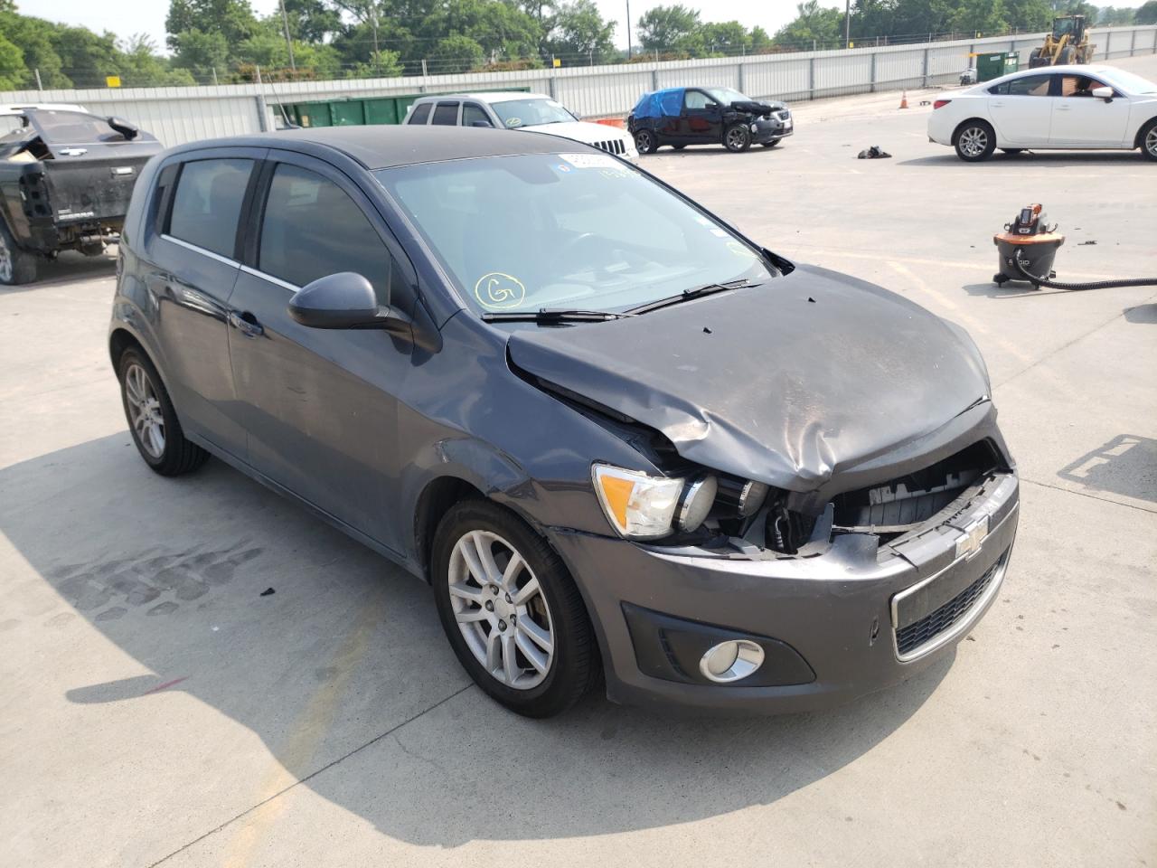 CHEVROLET SONIC LT 2013 with VIN 1G1JC6SH4D4156390 - Photo from auction