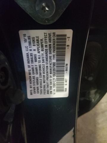 Photo 10 from auction – 2016 HONDA CIVIC EX with VIN 19XFC2F70GE097980