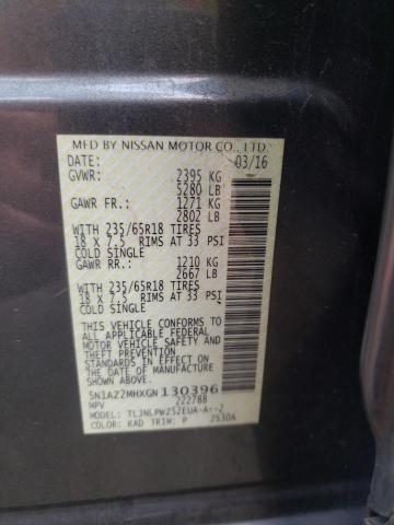Photo 10 from auction – 2016 NISSAN MURANO S with VIN 5N1AZ2MHXGN130396