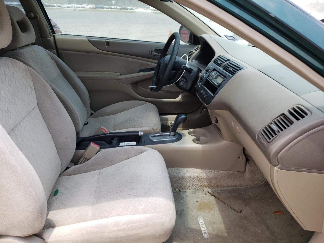 Photo 5 from auction – 2001 HONDA CIVIC LX with VIN 1HGEM22551L076359