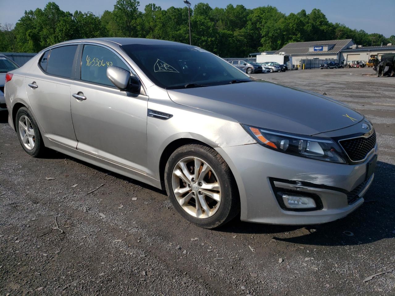 KIA OPTIMA LX 2015 with VIN KNAGM4A74F5548324 - Photo from auction