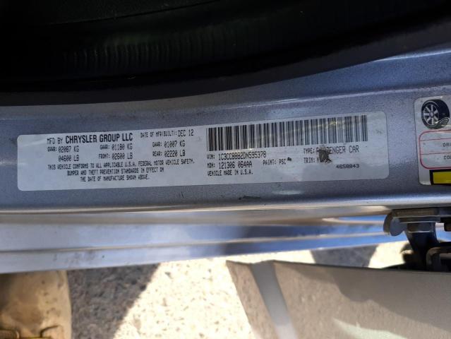 Photo 10 from auction – 2013 CHRYSLER 200 TOURIN with VIN 1C3CCBBB2DN595378