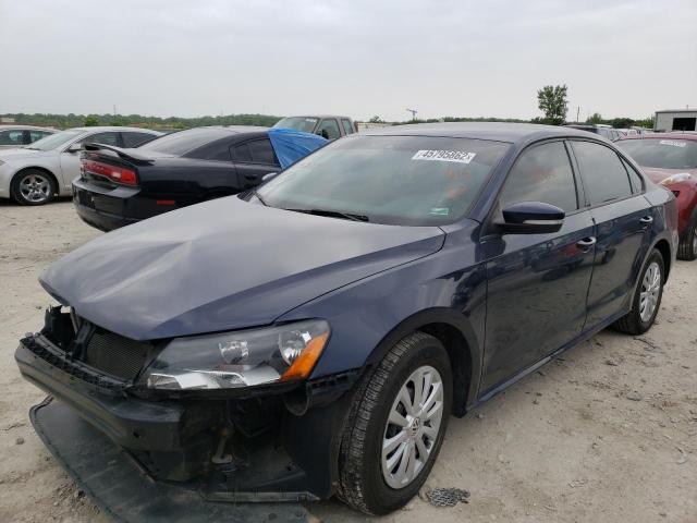 Photo 2 from auction – 2013 VOLKSWAGEN PASSAT S with VIN 1VWAP7A34DC123772