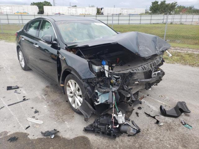 KIA OPTIMA EX 2016 with VIN 5XXGU4L39GG070217 - Photo from auction