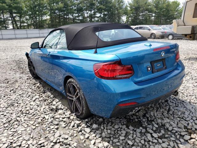 Photo 3 from auction – 2020 BMW M240XI with VIN WBA2N3C0XL7F03084