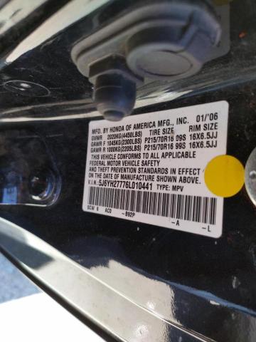 Photo 10 from auction – 2006 HONDA ELEMENT EX with VIN 5J6YH27776L010441