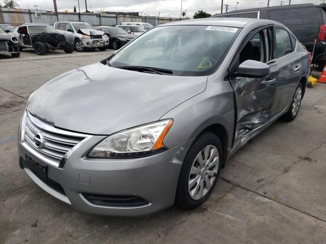 Photo 2 from auction – 2014 NISSAN SENTRA S with VIN 3N1AB7AP4EL690299