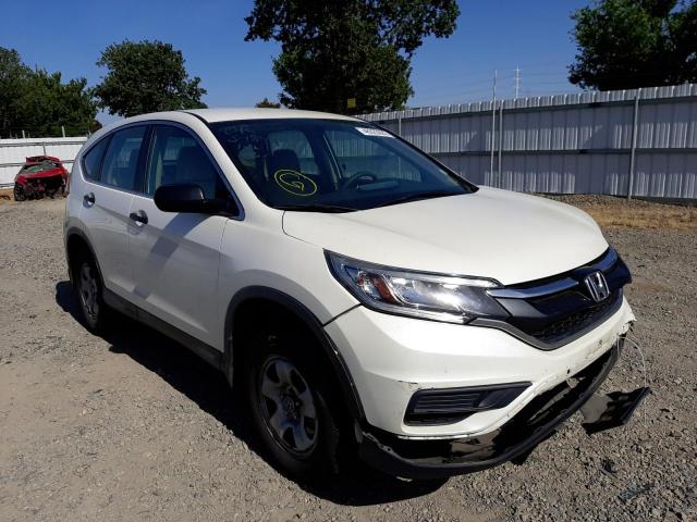 HONDA CR-V LX 2015 with VIN 5J6RM4H34FL118989 - Photo from auction