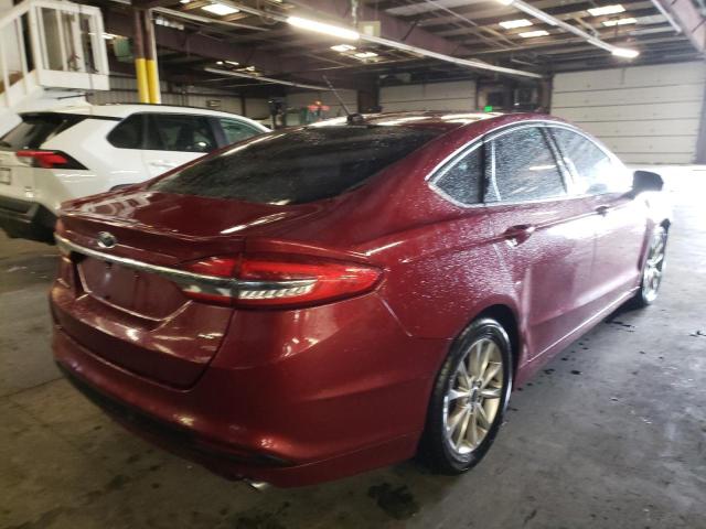 Photo 4 from auction – 2017 FORD FUSION SE with VIN 3FA6P0H74HR146071