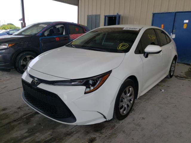 Photo 2 from auction – 2020 TOYOTA COROLLA LE with VIN 5YFEPRAEXLP066825