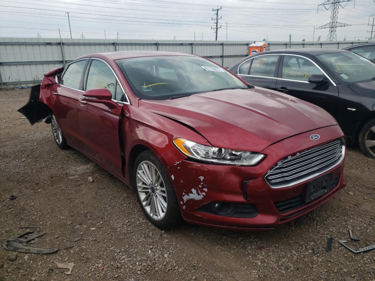 FORD FUSION SE 2016 with VIN 3FA6P0T94GR270803 - Photo from auction