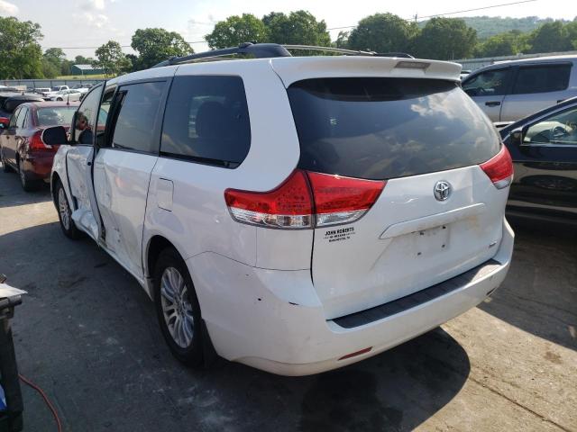 Photo 3 from auction – 2012 TOYOTA SIENNA XLE with VIN 5TDYK3DC2CS181610