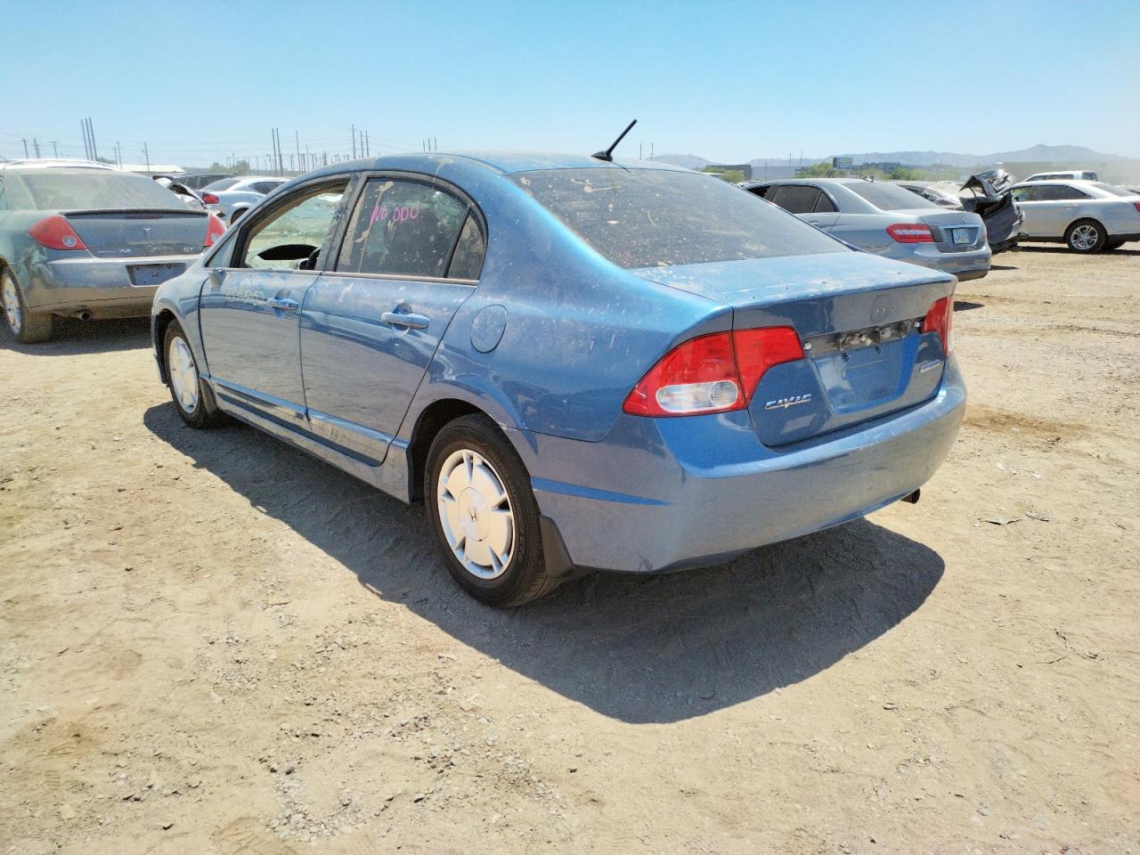 Photo 3 from auction – 2010 HONDA CIVIC HYBR with VIN JHMFA3F24AS003974