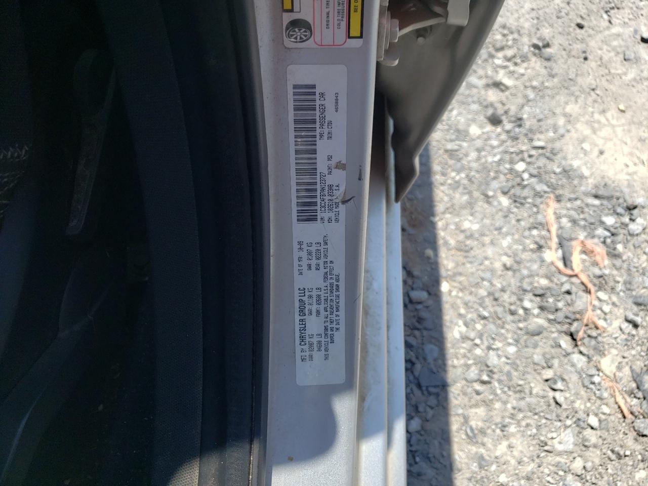 Photo 10 from auction – 2010 CHRYSLER SEBRING TO with VIN 1C3CC4FB7AN123727