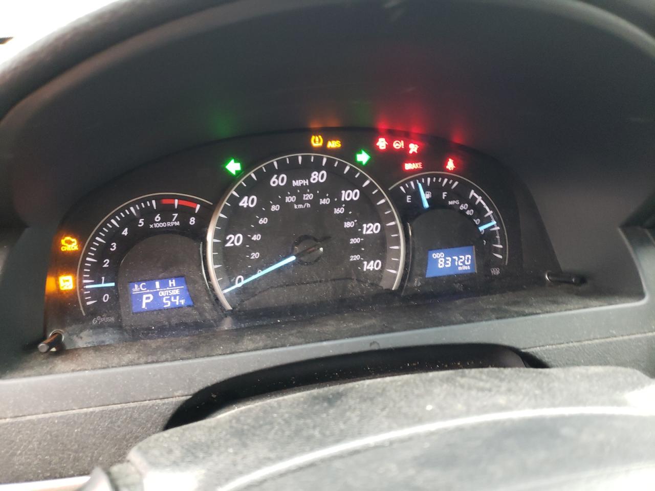 Photo 8 from auction – 2012 TOYOTA CAMRY BASE with VIN 4T1BF1FK7CU152484