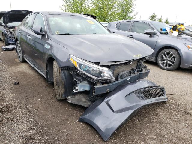 KIA OPTIMA HYB 2018 with VIN KNAGU4LE0J5025368 - Photo from auction