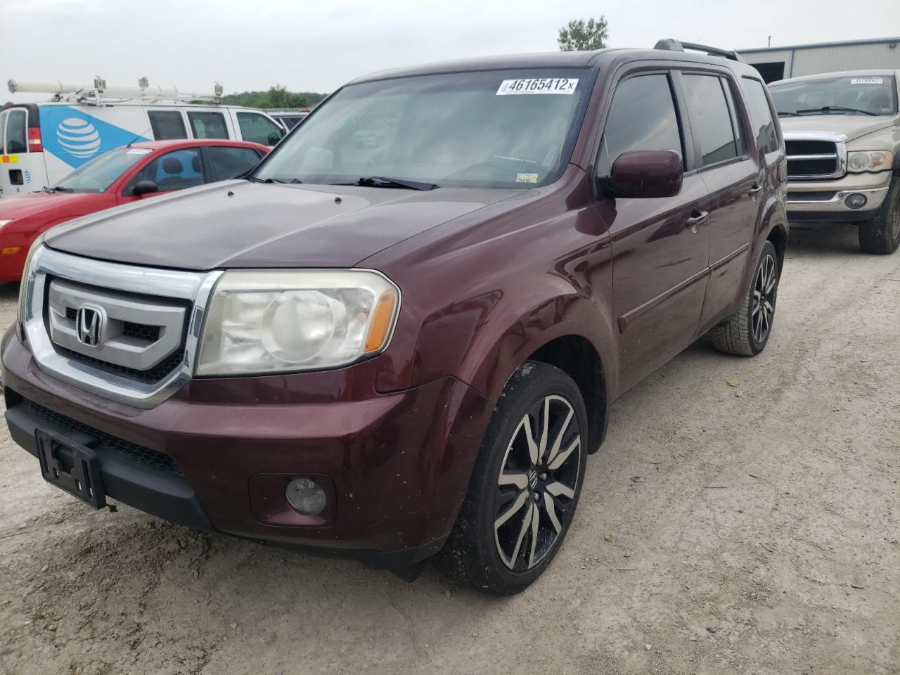 Photo 2 from auction – 2009 HONDA PILOT EX with VIN 5FNYF48409B005200