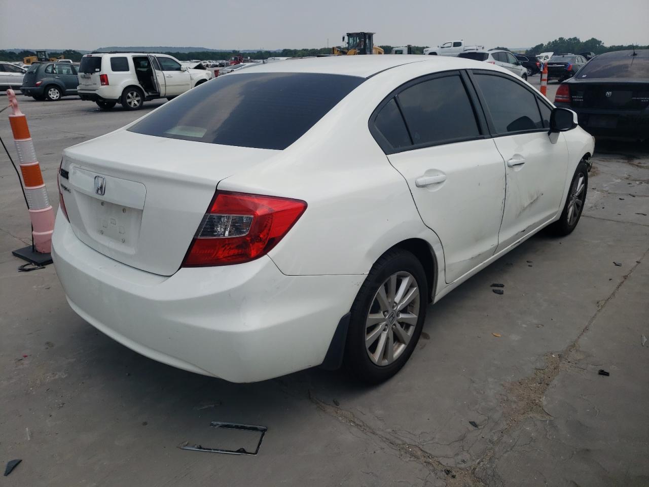 Photo 4 from auction – 2012 HONDA CIVIC EX with VIN 19XFB2F80CE110541