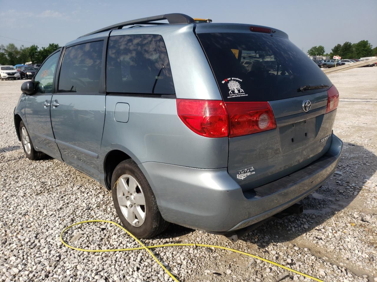 Photo 3 from auction – 2007 TOYOTA SIENNA CE with VIN 5TDZK23C07S092477
