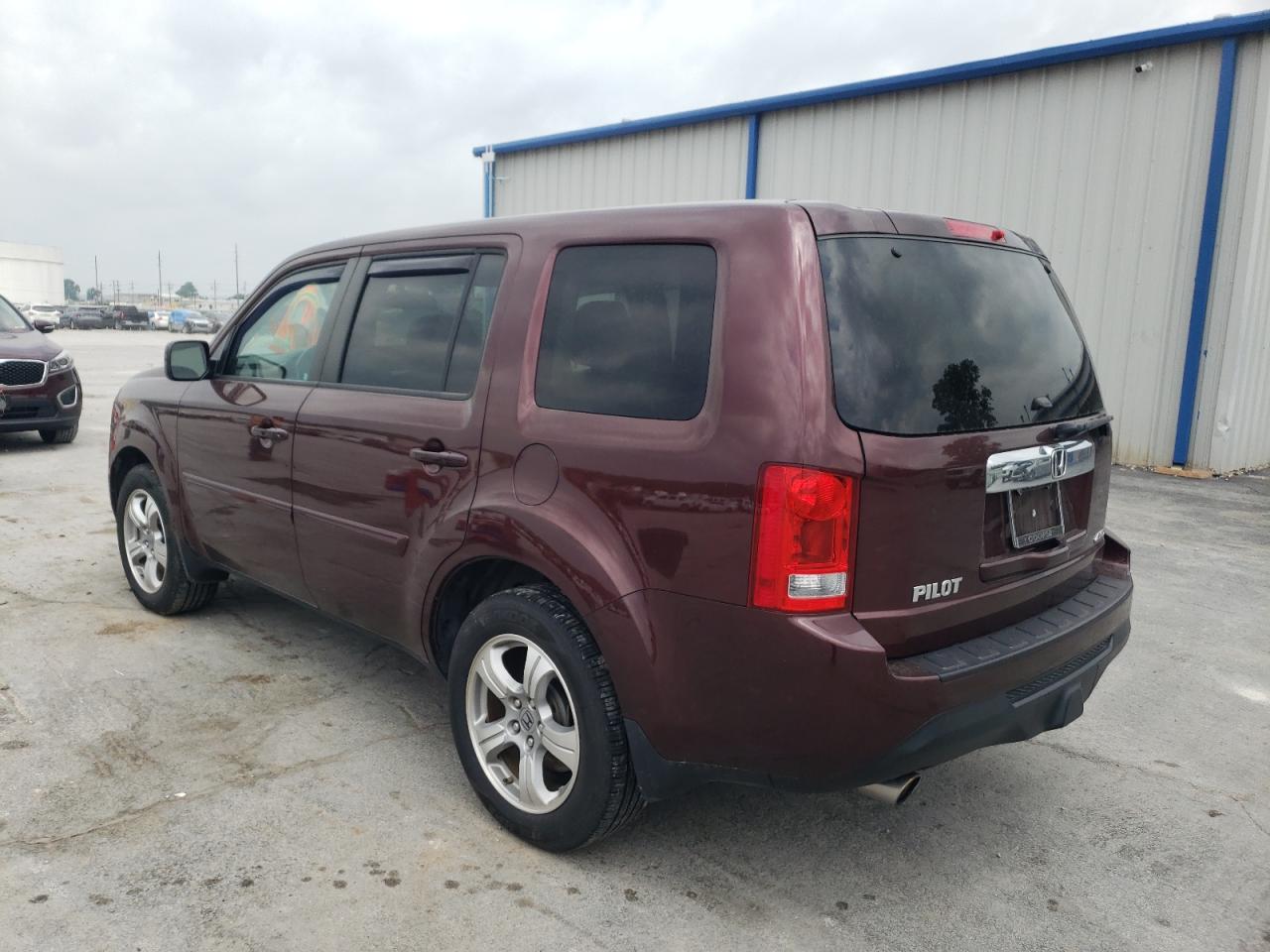 Photo 3 from auction – 2013 HONDA PILOT EXL with VIN 5FNYF4H53DB044994