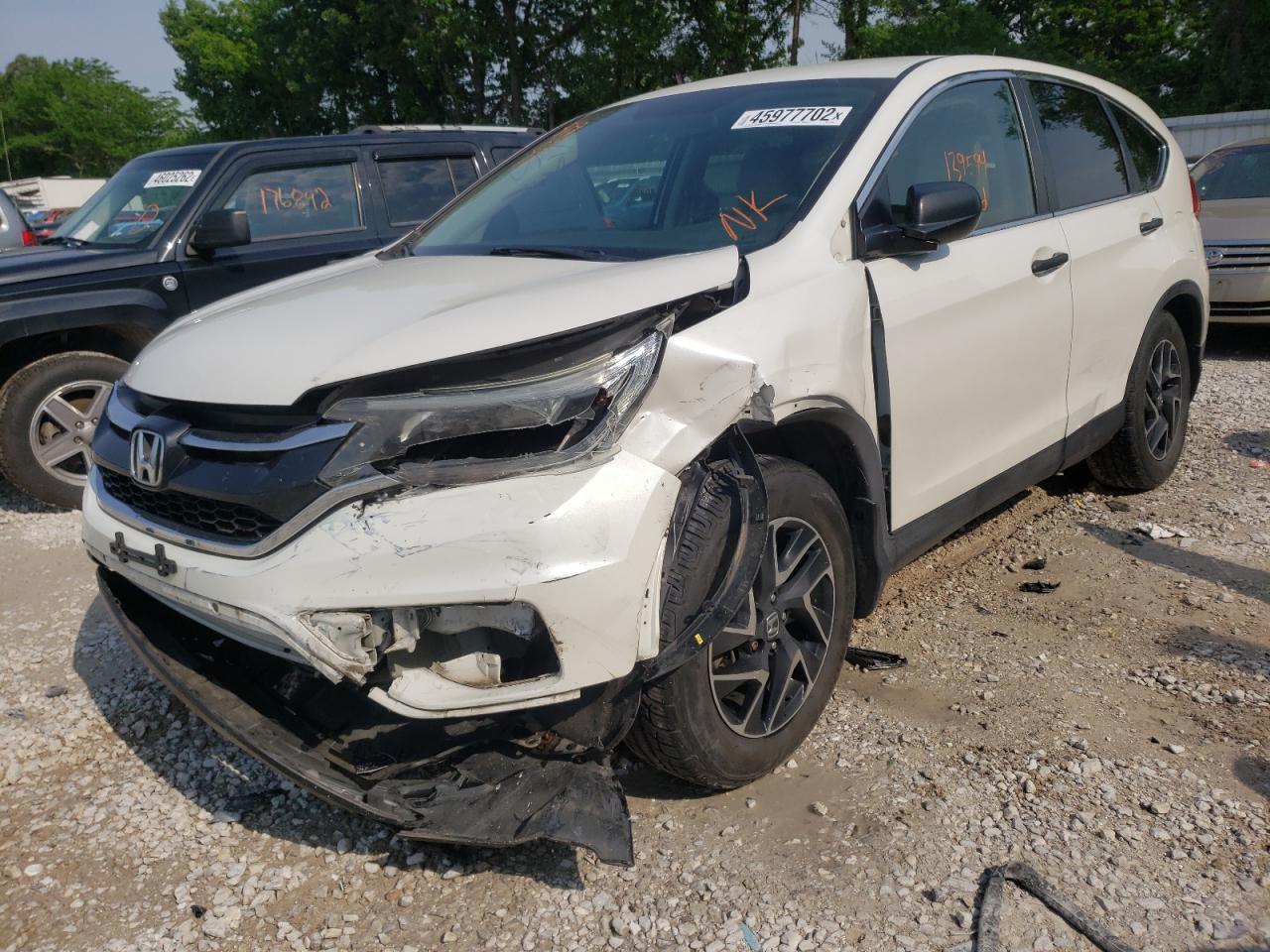 Photo 2 from auction – 2016 HONDA CR-V SE with VIN 5J6RM3H4XGL014706