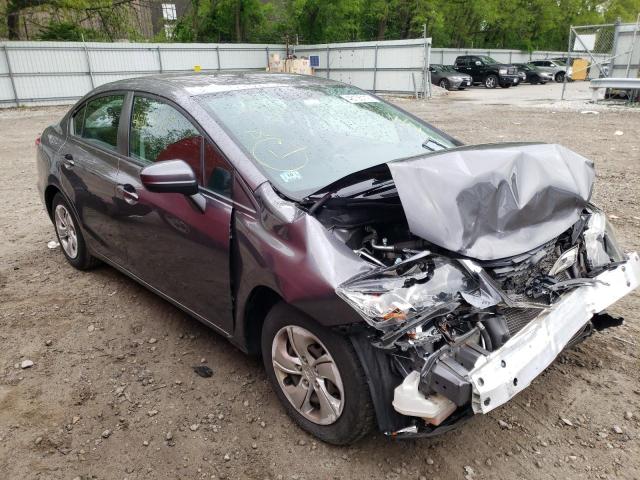 HONDA CIVIC LX 2014 with VIN 19XFB2F50EE257418 - Photo from auction