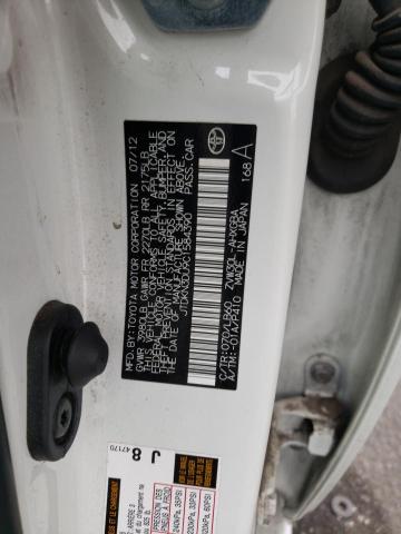 Photo 10 from auction – 2012 TOYOTA PRIUS with VIN JTDKN3DU9C1584390