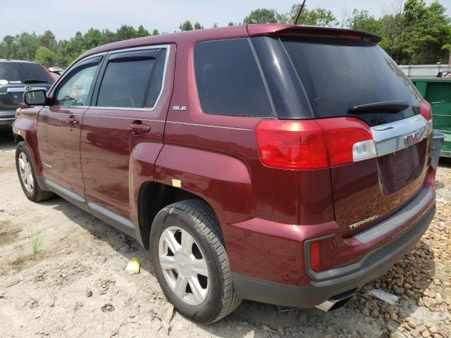 Photo 3 from auction – 2016 GMC TERRAIN SL with VIN 2GKALMEK9G6191324