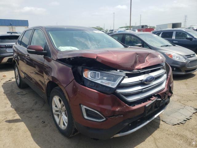FORD EDGE SEL 2016 with VIN 2FMPK3J88GBB17859 - Photo from auction