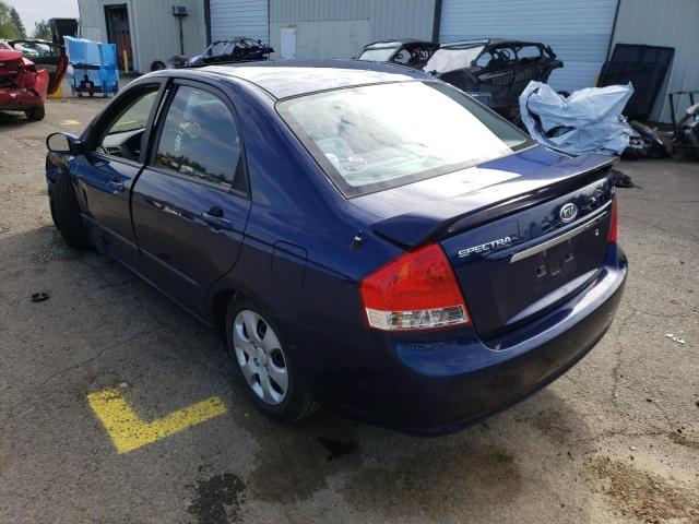 Photo 3 from auction – 2009 KIA SPECTRA EX with VIN KNAFE222695592006