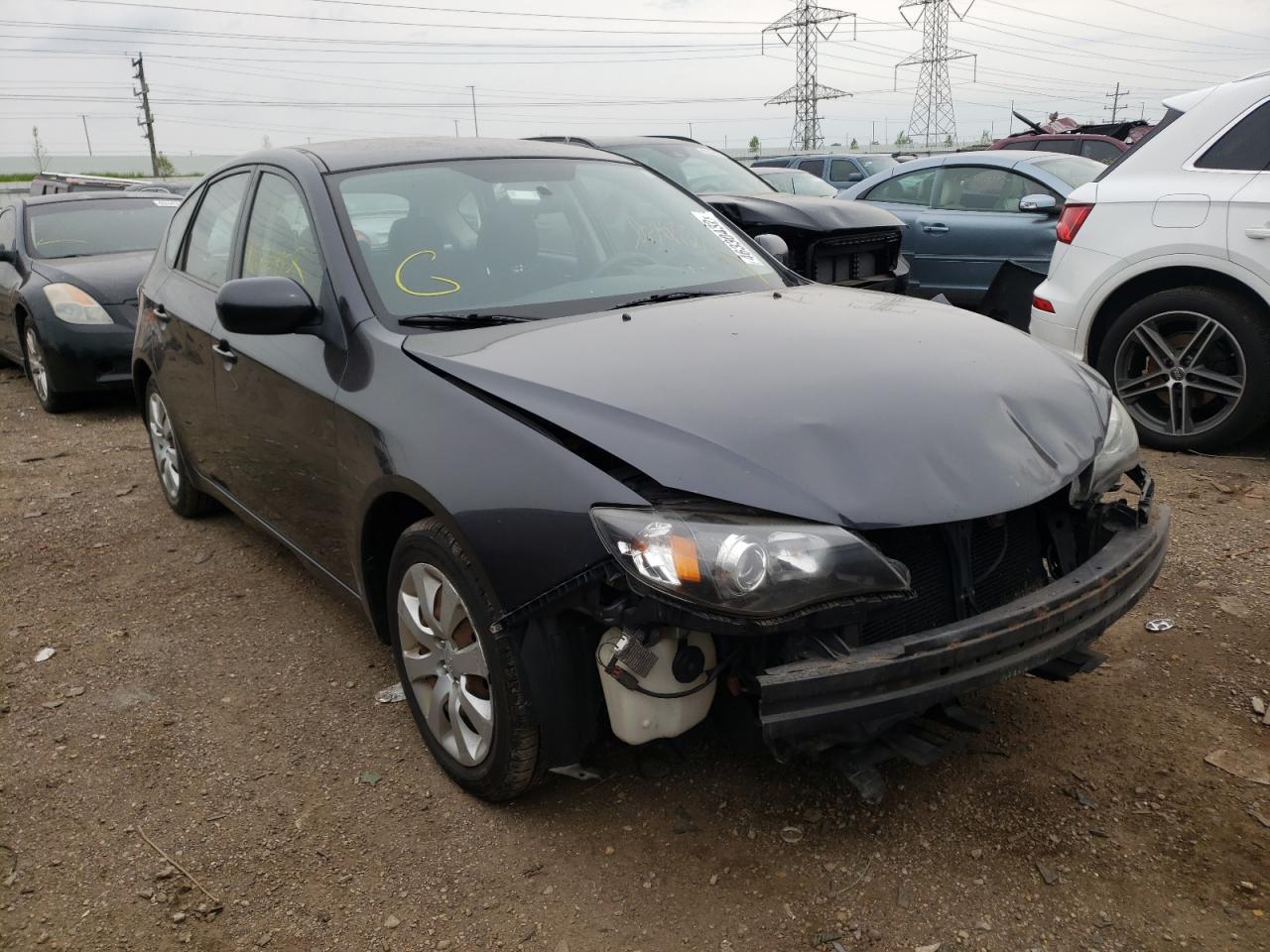 SUBARU IMPREZA 2. 2009 with VIN JF1GH61609H805823 - Photo from auction