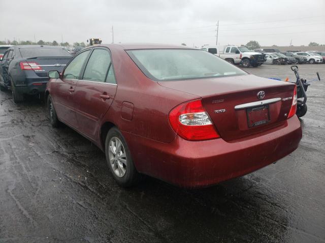Photo 3 from auction – 2004 TOYOTA CAMRY LE with VIN 4T1BF30K44U078432