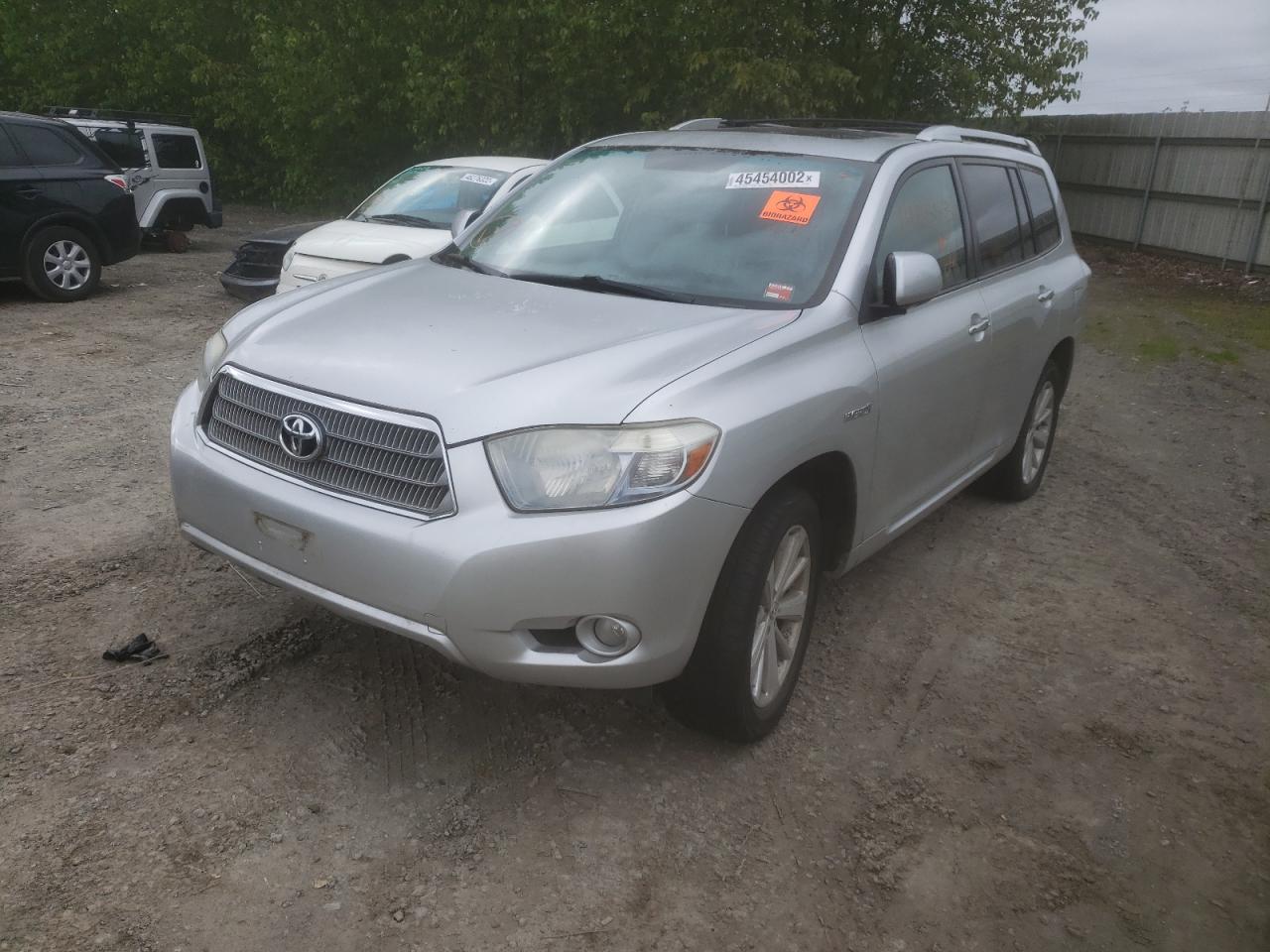 Photo 2 from auction – 2008 TOYOTA HIGHLANDER with VIN JTEEW44A882002802