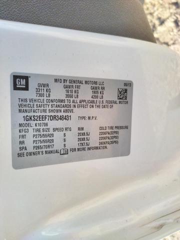 Photo 10 from auction – 2013 GMC YUKON DENA with VIN 1GKS2EEF7DR348431