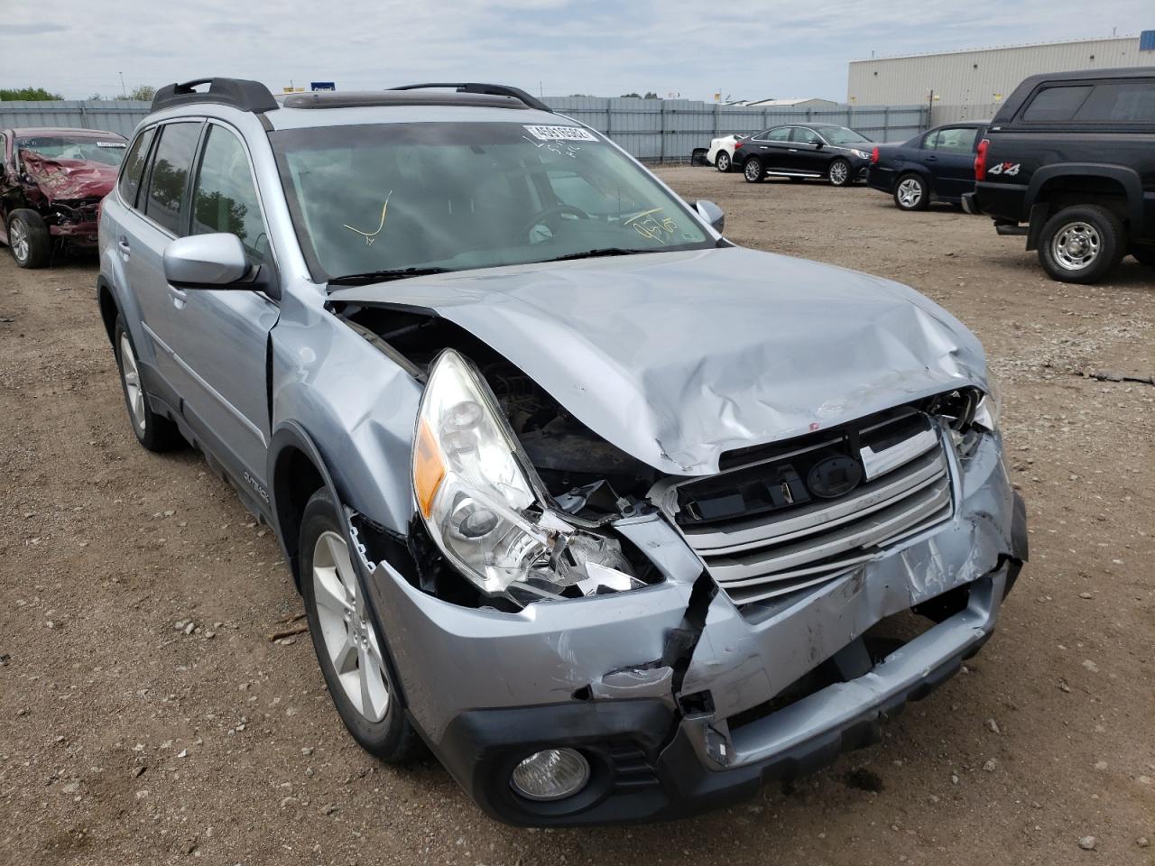 SUBARU OUTBACK 2. 2014 с VIN 4S4BRBDC1E3219565 - Снимка от търг
